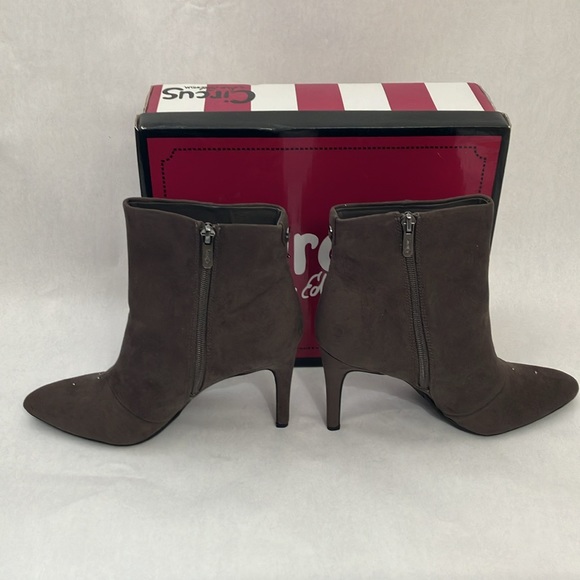 Steel Grey Beaded Octavia Woman’s Ankle Boots Circus by Sam Edelman - Picture 4 of 9